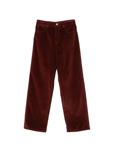 Róhe corduroy straight-leg trousers