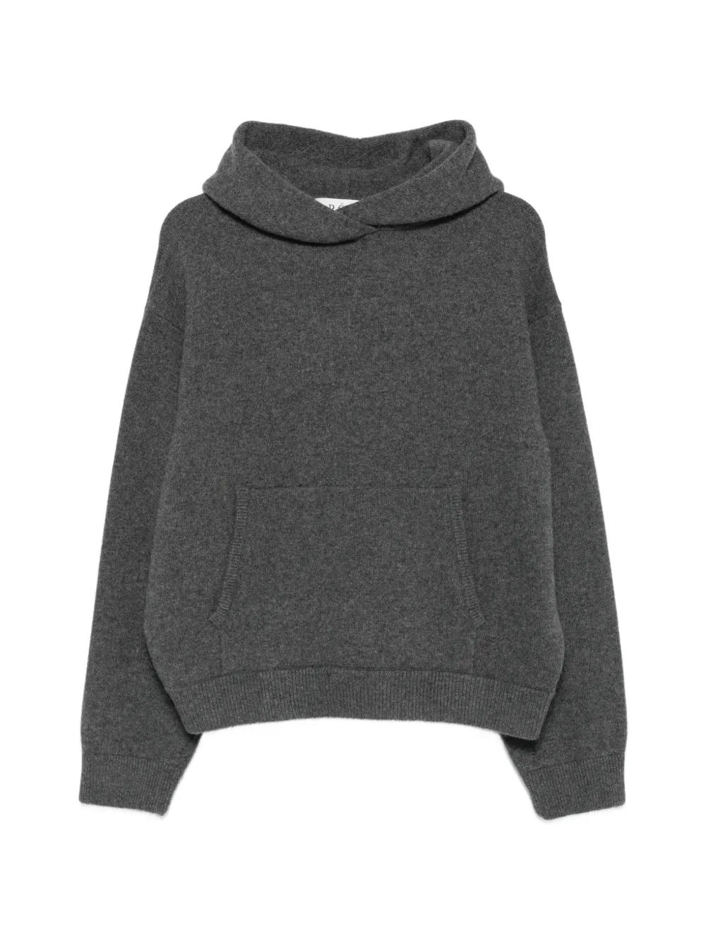 Róhe Maglione con cappuccio - Grigio