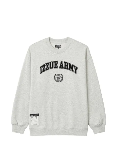 izzue sudadera con logo estampado