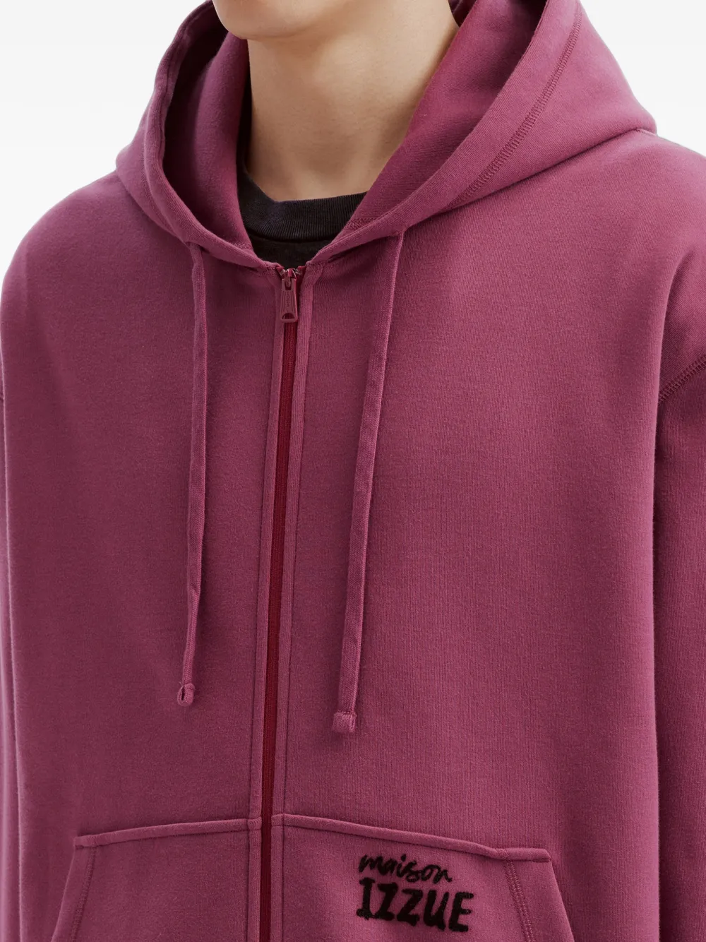 izzue Hoodie met tekst Roze