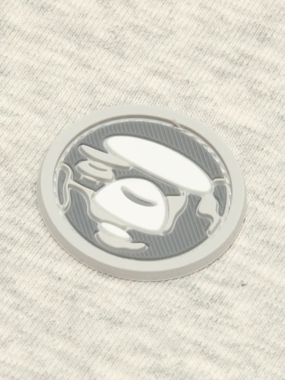 AAPE BY *A BATHING APE Aapenow Moonface zip-up hoodie Wit