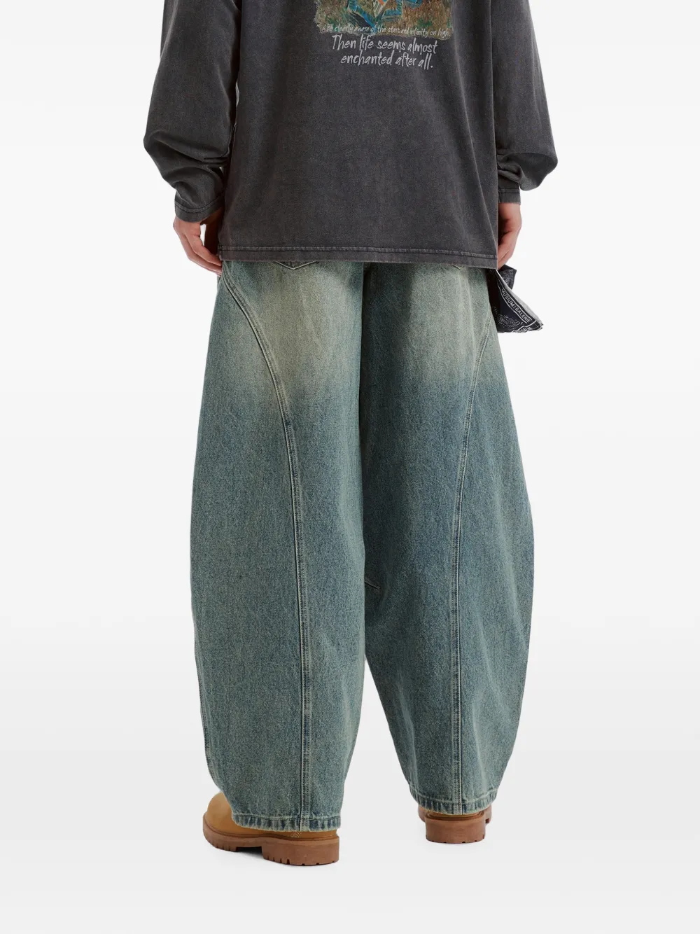 Musium Div. Broek met trekkoord en vlakken Blauw