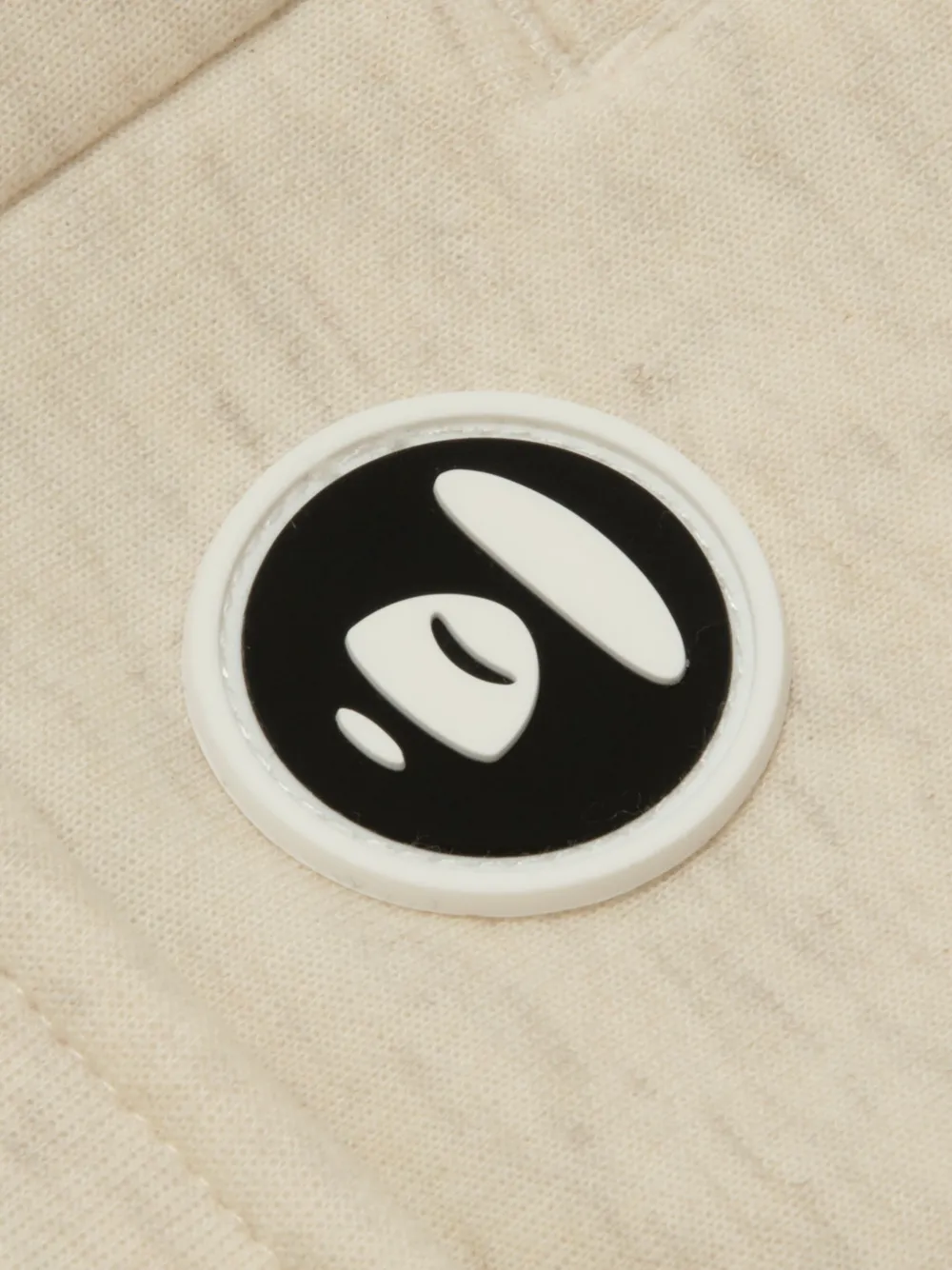 AAPE BY *A BATHING APE AAPENOW Moonface cargo trainingsbroek met logoprint Beige