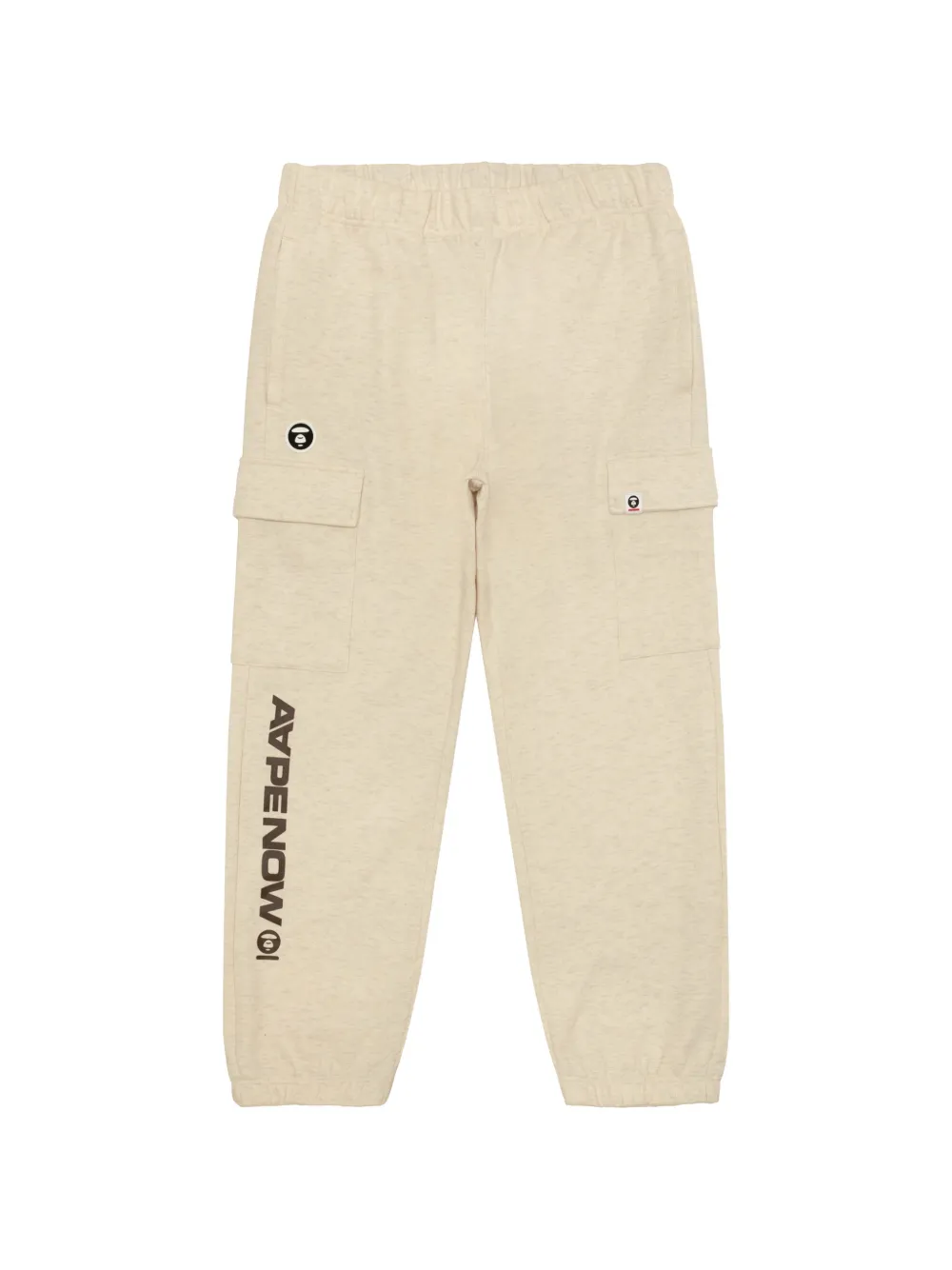 AAPE BY *A BATHING APE® Cargo AAPENOW Moonface con logo - Toni neutri