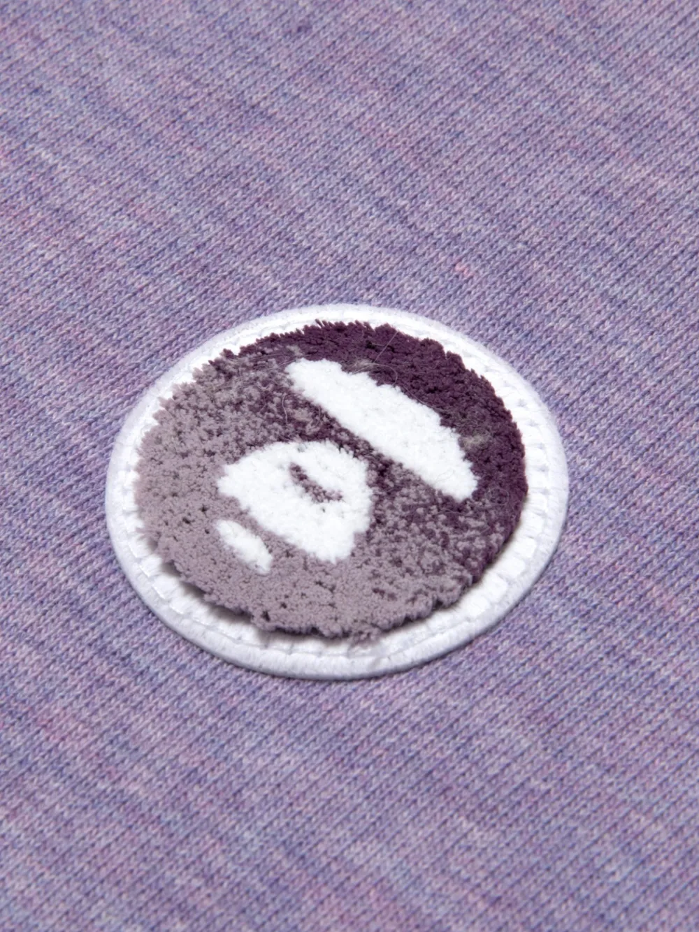 AAPE BY *A BATHING APE AAPENOW hoodie met logoprint en rits Paars