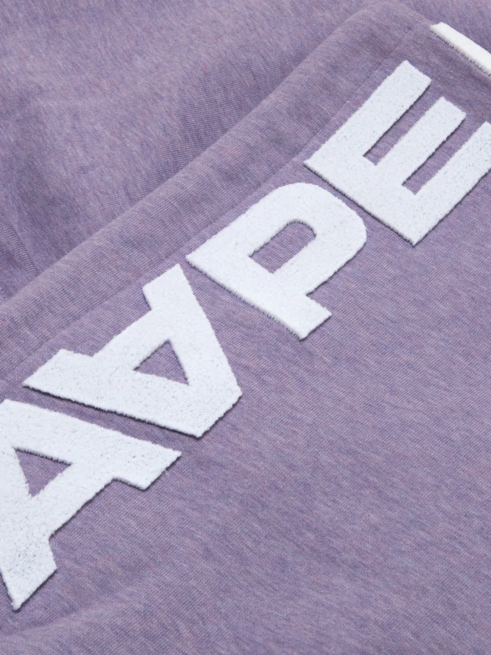AAPE BY *A BATHING APE AAPENOW hoodie met logoprint en rits Paars