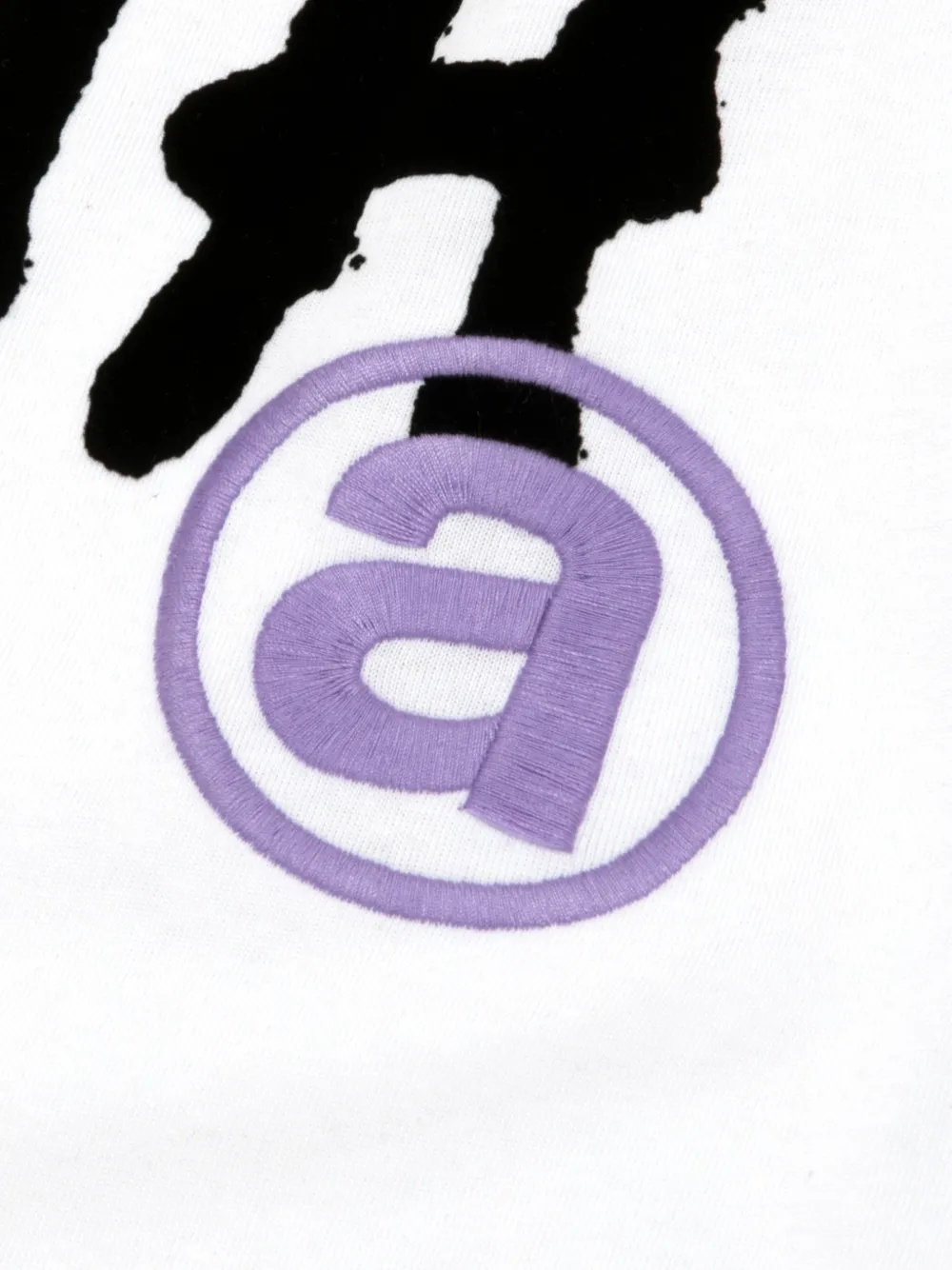 AAPE BY *A BATHING APE T-shirt met print Wit