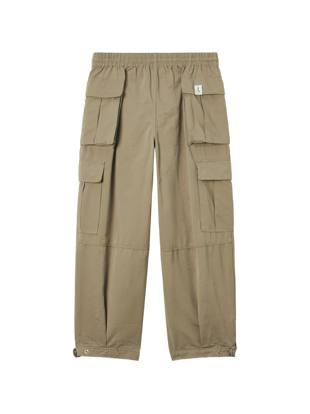 FIVE CM Cargo broek met trekkoord en meerdere zakken Beige