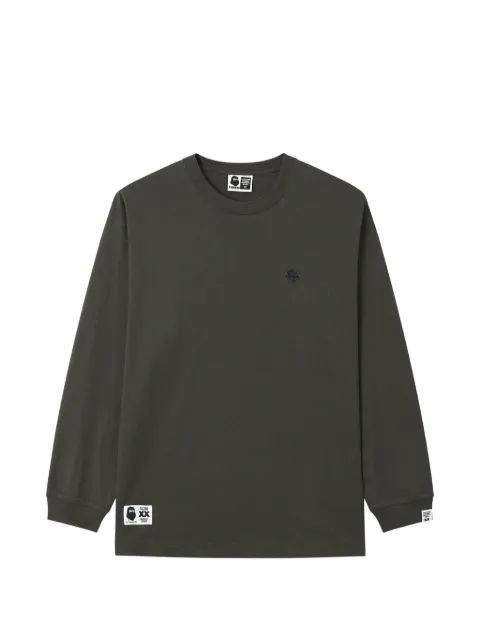 FINGERCROXX logo-patch sweatshirt