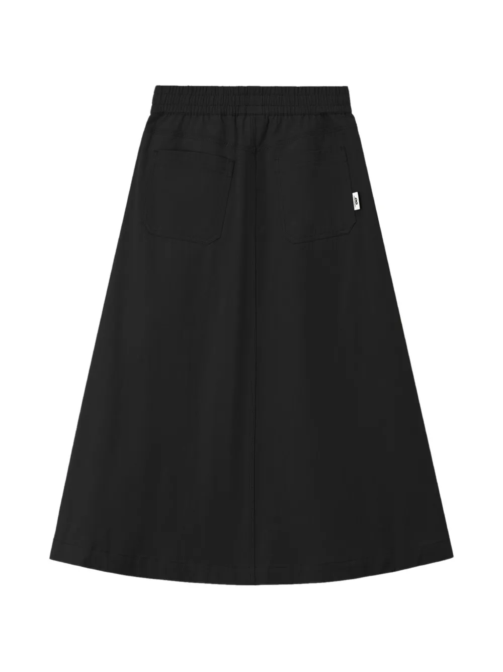 CHOCOOLATE Rok met elastische taille Zwart