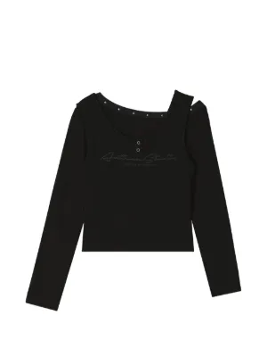 Adidas レーストリム ストライプ トップ | ブラック | FARFETCH JP