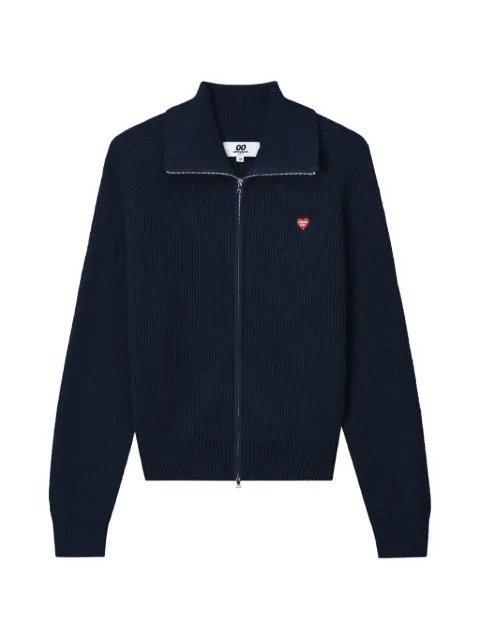 CHOCOOLATE heart-patch cardigan