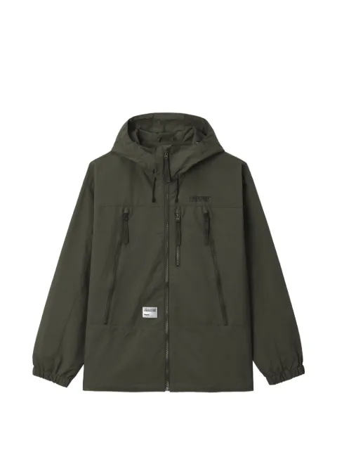 FINGERCROXX hooded zip-up jacket