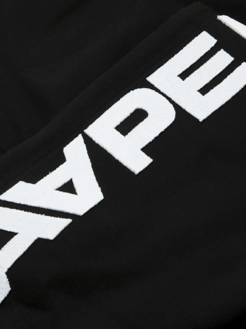 AAPE BY *A BATHING APE AAPENOW hoodie met logoprint en rits Zwart