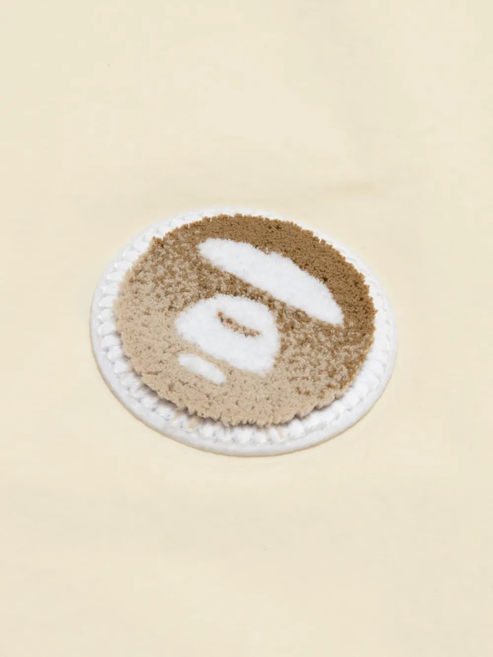 AAPE BY *A BATHING APE Jack met logoprint en afwerking Beige