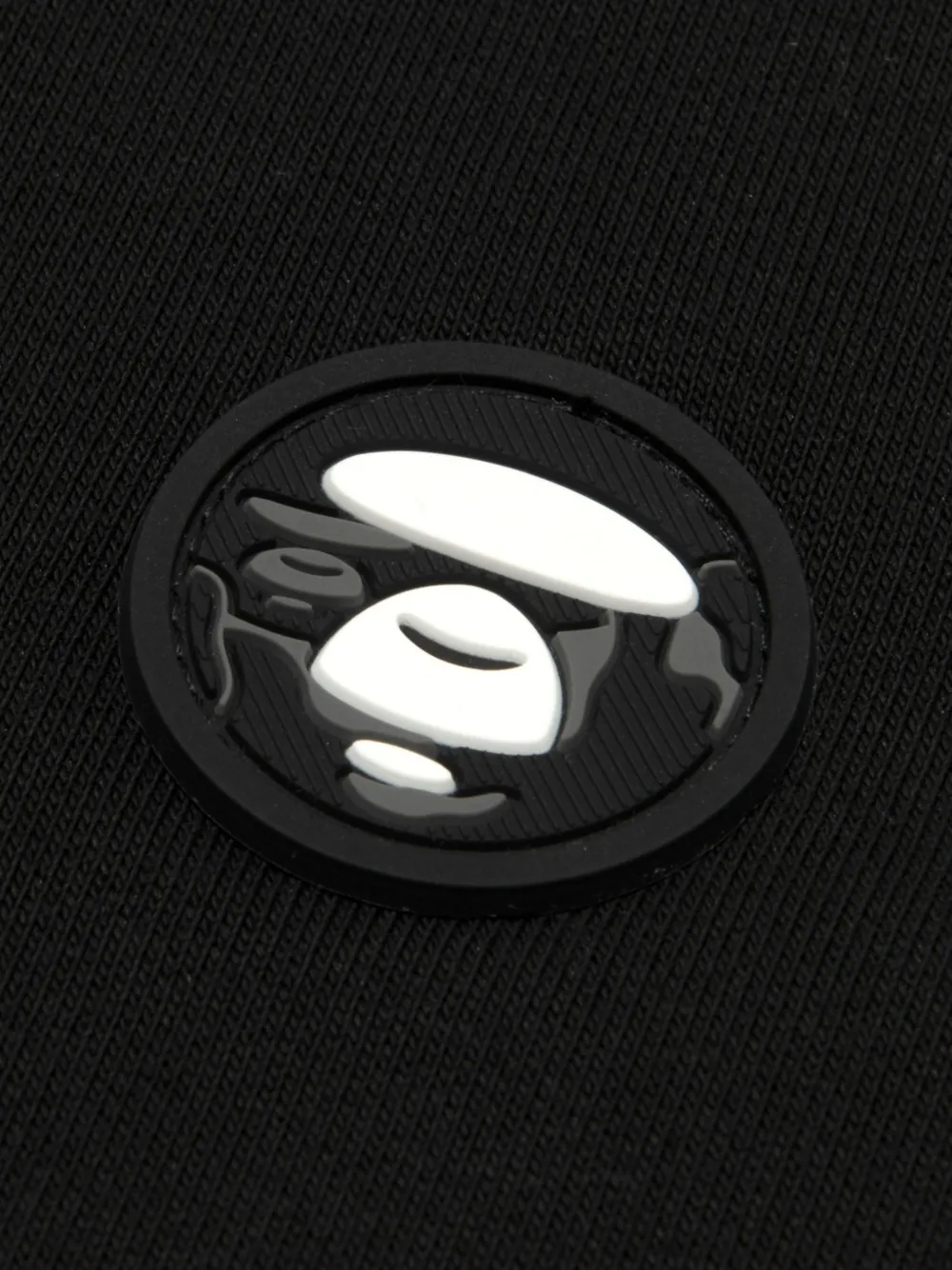 AAPE BY *A BATHING APE Aapenow Moonface hoodie met rits Zwart