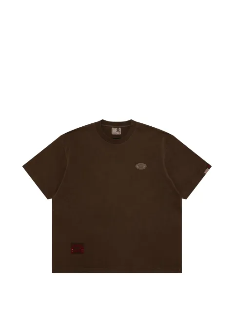 AAPE BY *A BATHING APE® logo-patch T-shirt