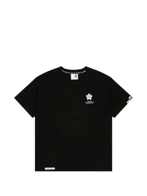 AAPE BY *A BATHING APE® Moonface graphic-print T-shirt
