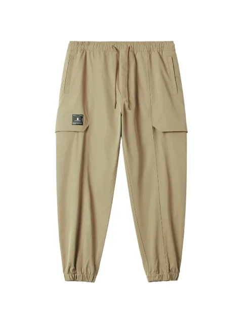 FINGERCROXX logo-patch cargo pants