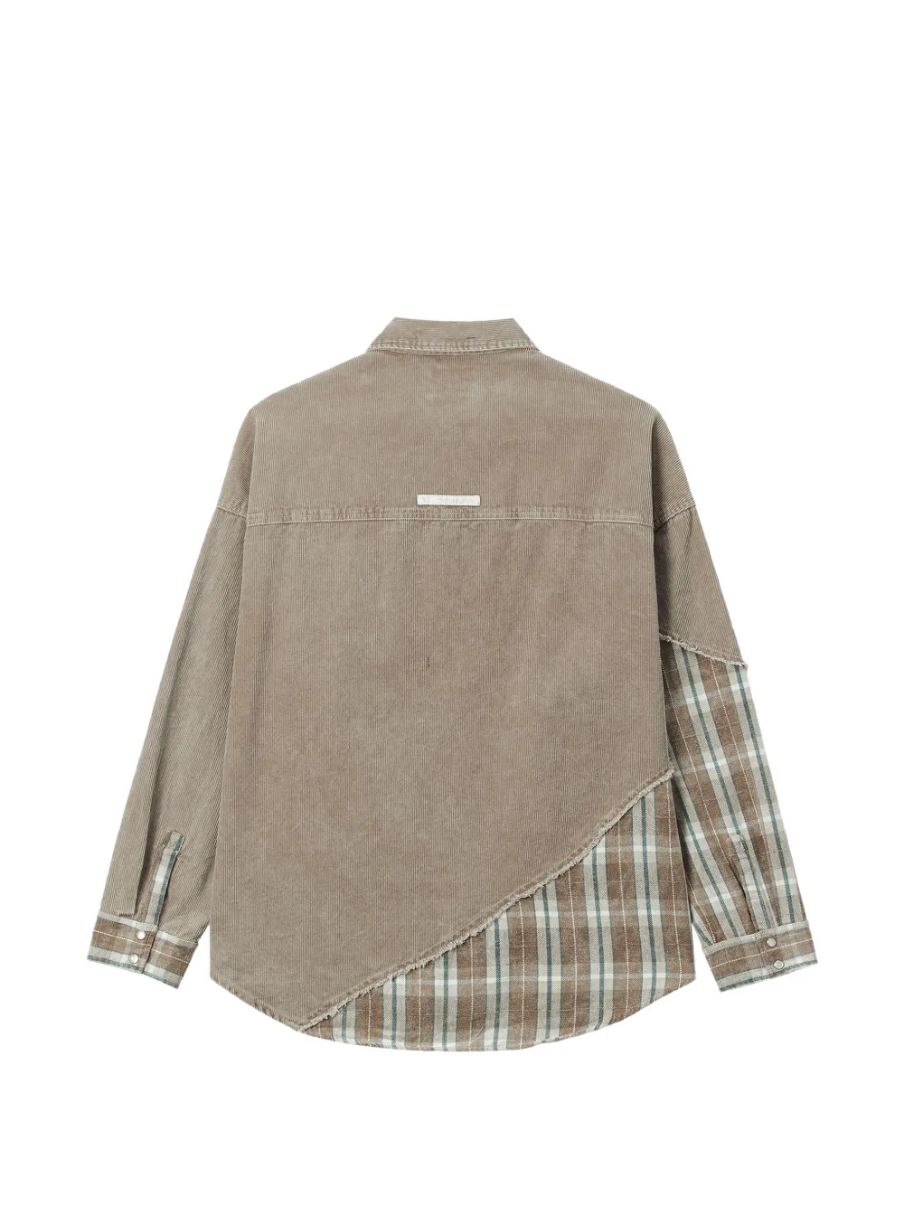 FIVE CM Ribfluwelen overhemd Beige