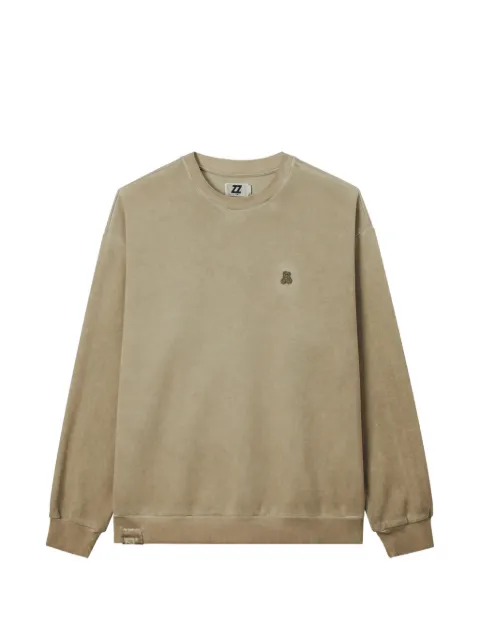 izzue logo-embroidered sweatshirt