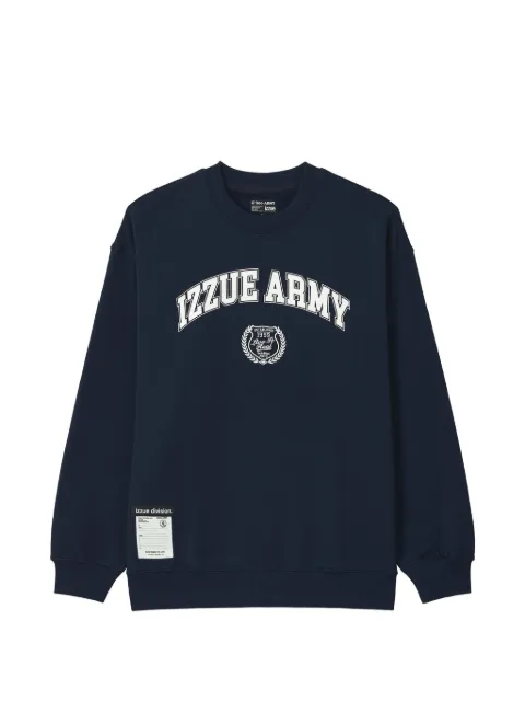 izzue logo-print sweatshirt