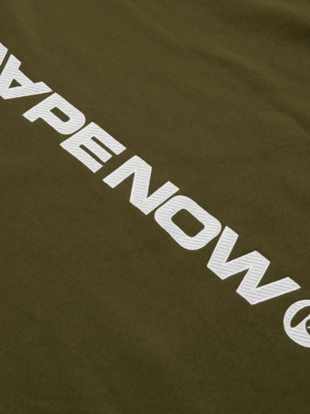 AAPE BY *A BATHING APE AAPENOW Moonface trui met ronde hals Groen