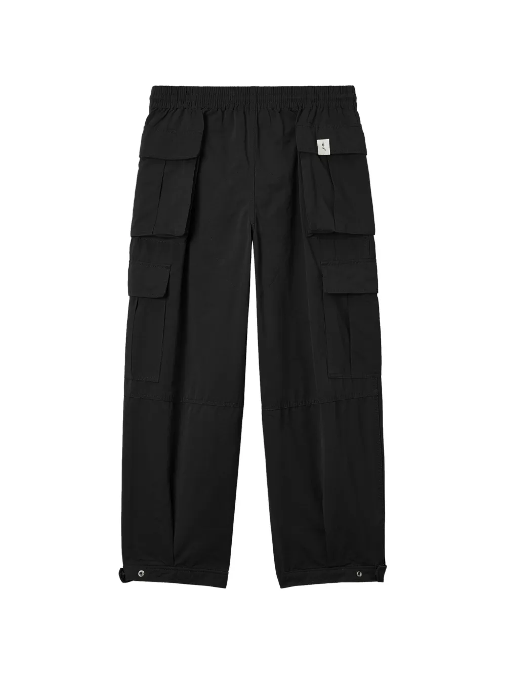 FIVE CM Cargo broek met trekkoord en meerdere zakken Zwart