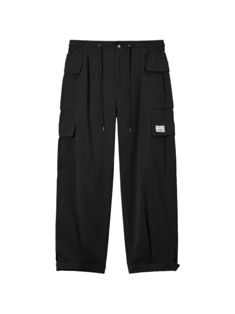 FIVE CM multi-pocket drawstring cargo pants