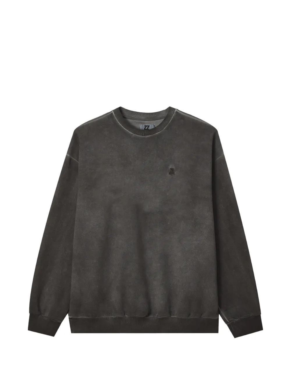 Izzue Logo-embossed Sweatshirt In Gray