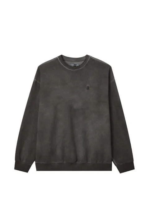 izzue sudadera con logo en relieve