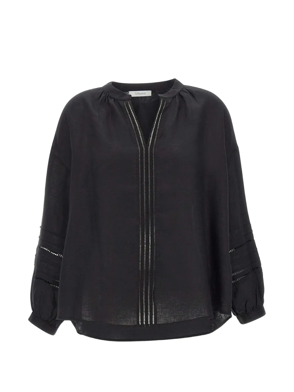 JcSophie Leslie eyelet-detail blouse - Nero