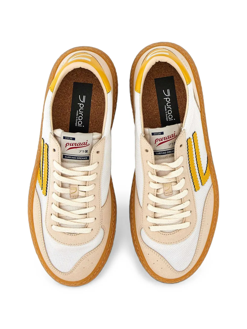 Puraai Polly low-top sneakers Beige