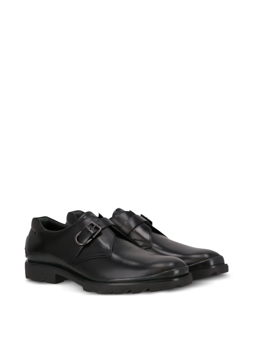 Tod's buckle-fastening Derby shoes Zwart