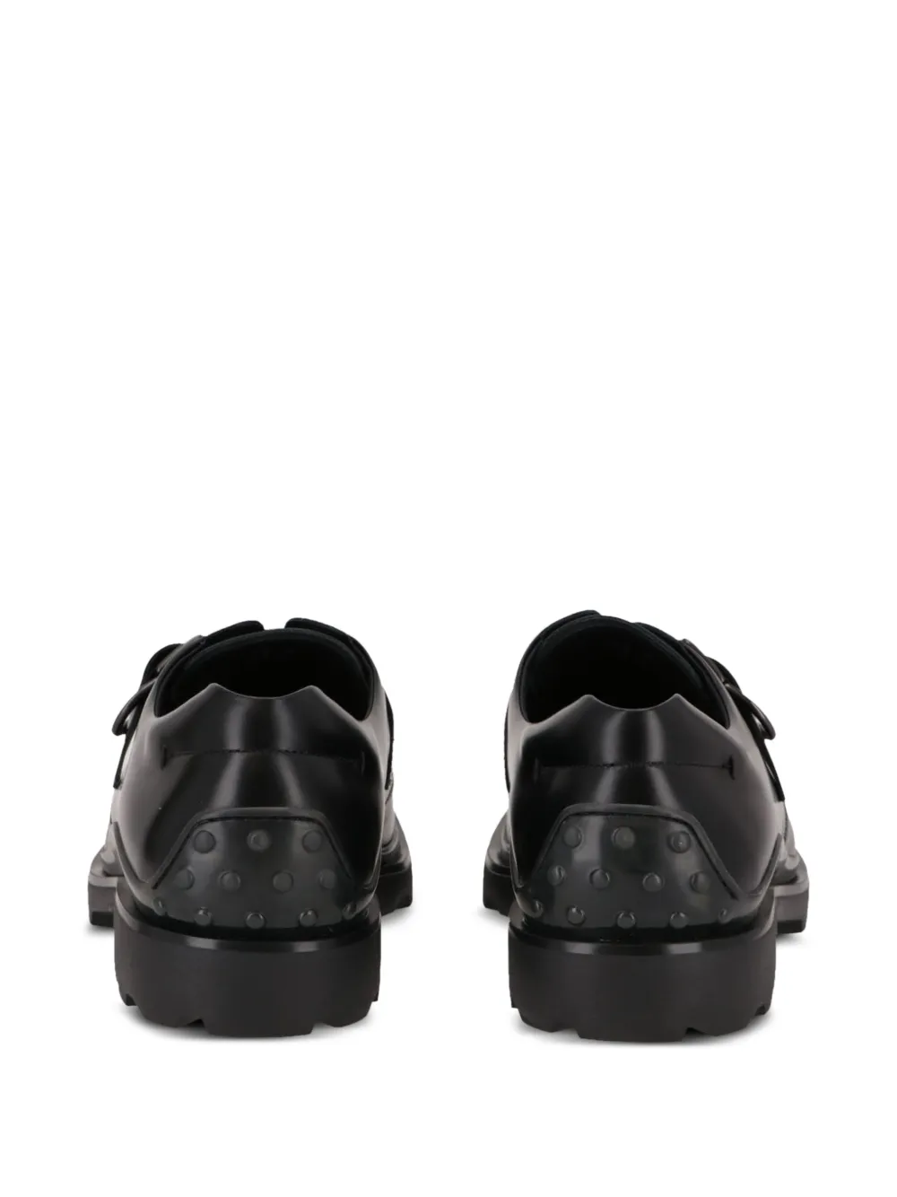 Tod's buckle-fastening Derby shoes Zwart