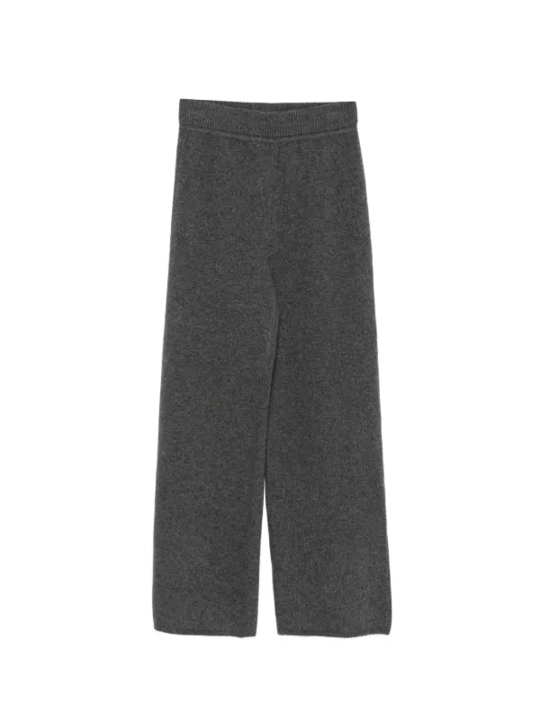 Róhe Knitted Trousers in Grey