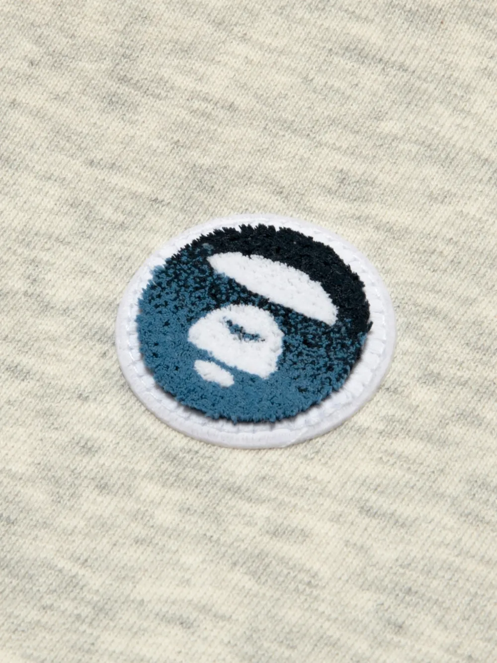 AAPE BY *A BATHING APE Hoodie met logoprint en rits Beige