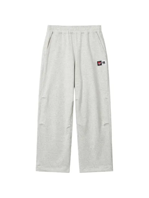 izzue logo-patch track pants