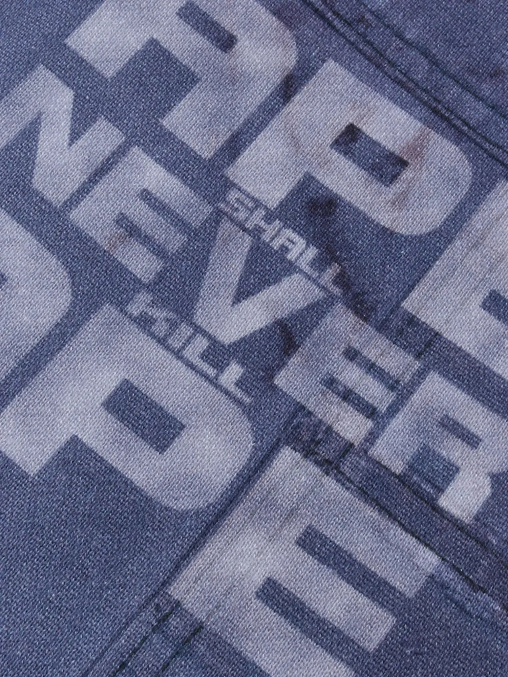 A BATHING APE Shorts met logoprint Blauw