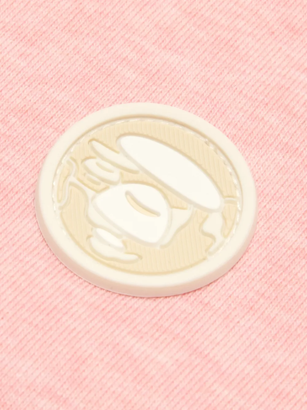 AAPE BY *A BATHING APE Hoodie met logopatch Roze