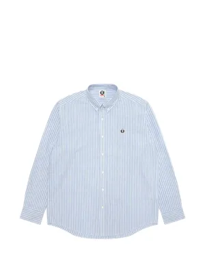 AAPE BY *A BATHING APE® ストライプ シャツ | グリーン | FARFETCH JP