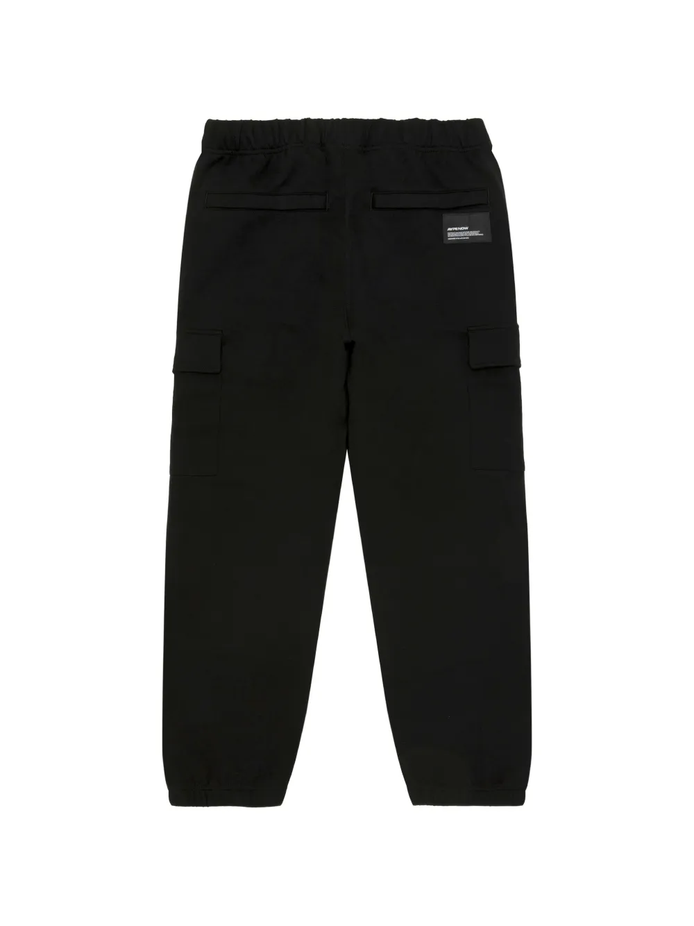 AAPE BY *A BATHING APE Trainingsbroek met logoprint Zwart