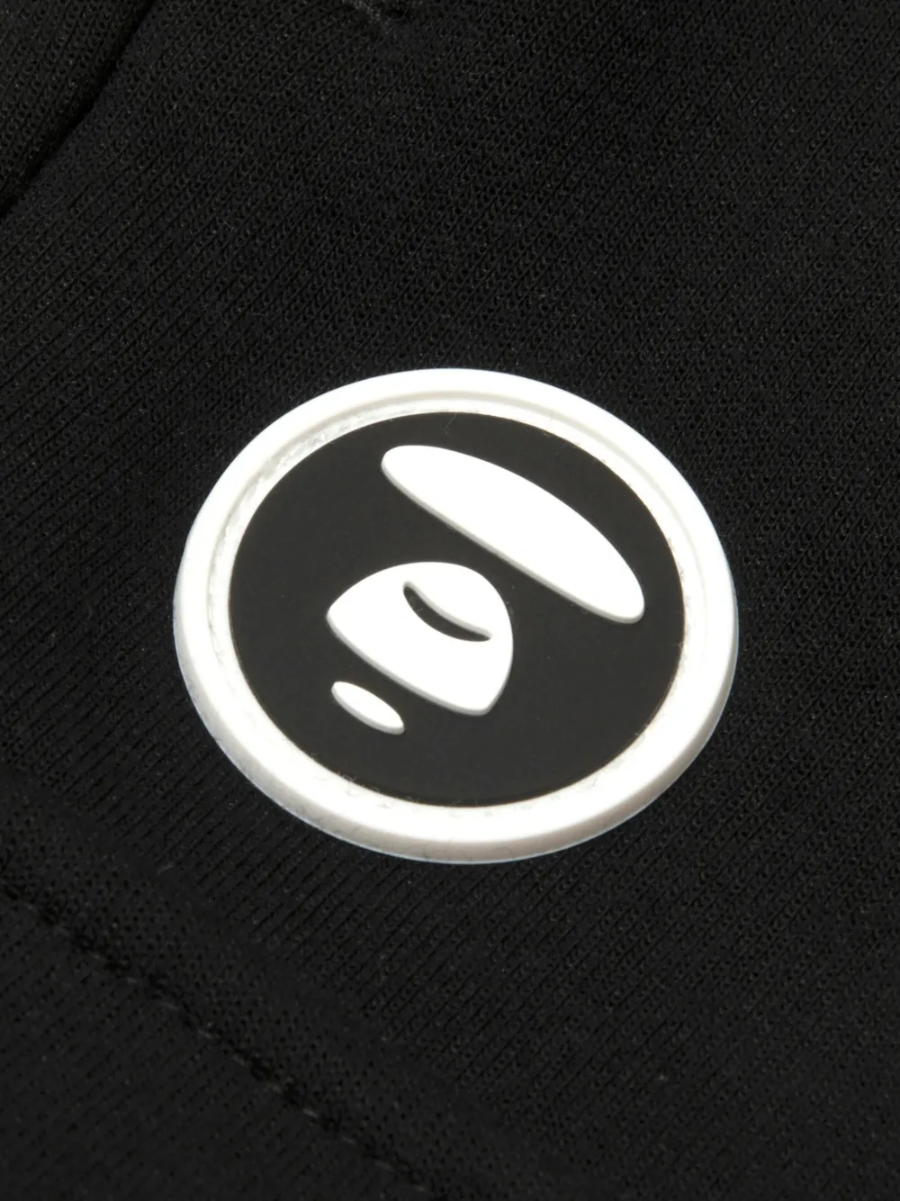 AAPE BY *A BATHING APE Trainingsbroek met logoprint Zwart