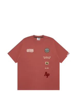 AAPE BY *A BATHING APE® ロゴ Tシャツ | レッド | FARFETCH JP
