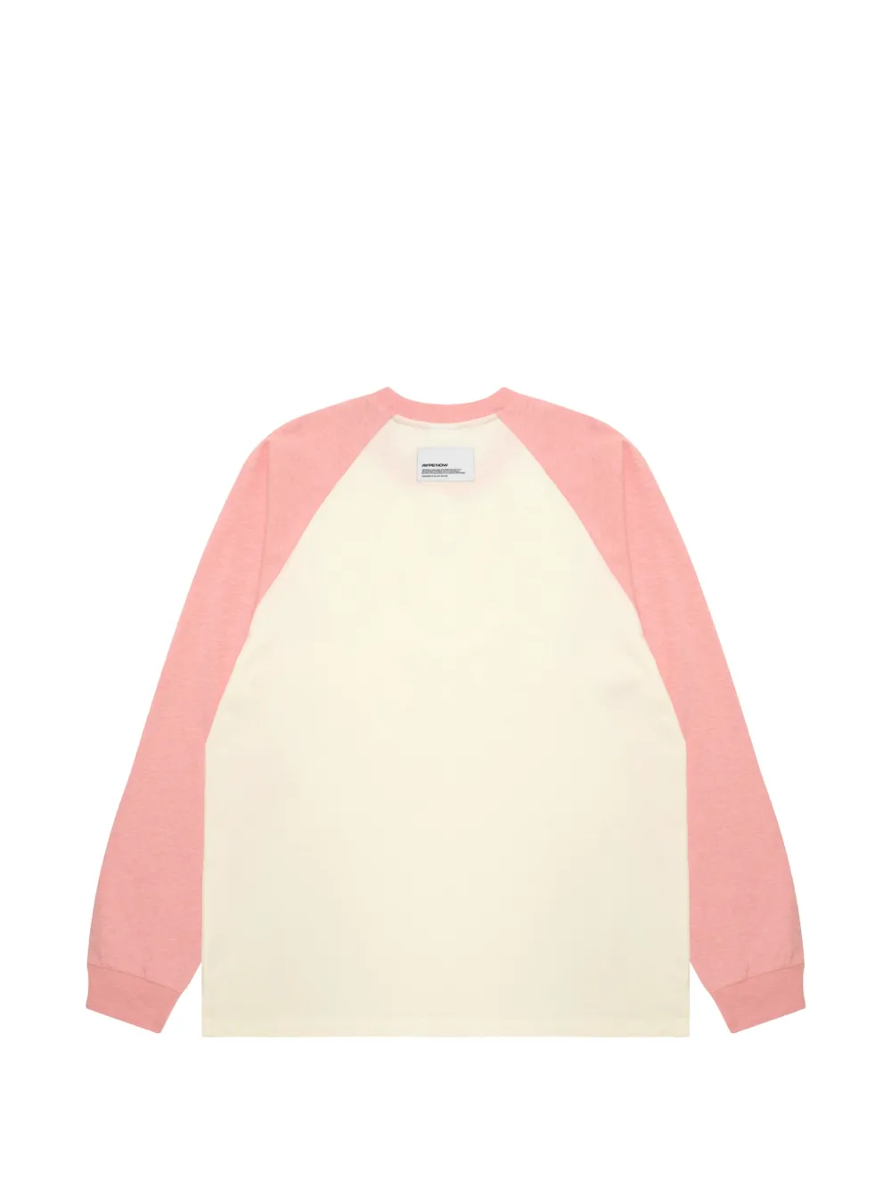 AAPE BY *A BATHING APE AAPENOW T-shirt met raglan mouwen en hartpatch Roze
