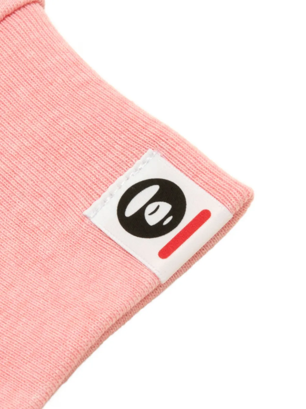 AAPE BY *A BATHING APE AAPENOW T-shirt met raglan mouwen en hartpatch Roze
