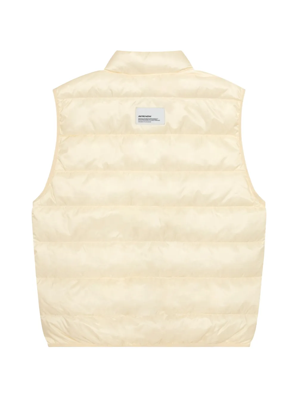 AAPE BY *A BATHING APE Bodywarmer met logopatch Beige