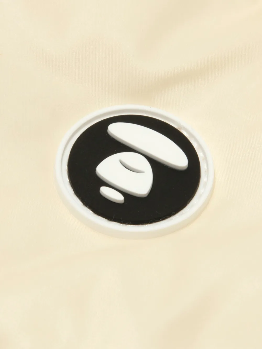 AAPE BY *A BATHING APE Bodywarmer met logopatch Beige