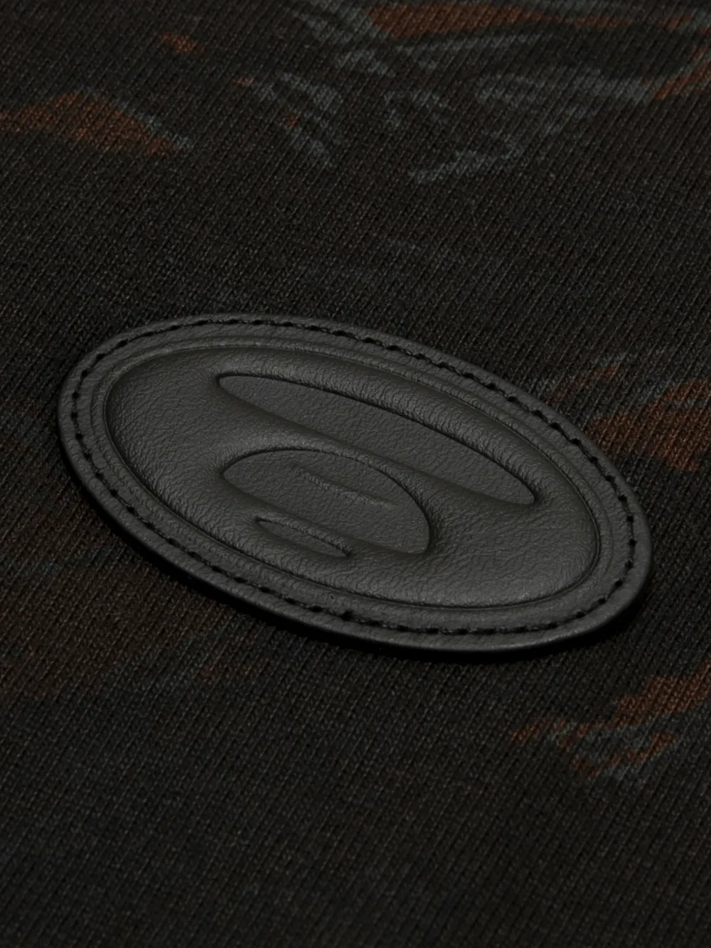AAPE BY *A BATHING APE AAPEUNVS T-shirt met camouflageprint en borduurwerk Zwart
