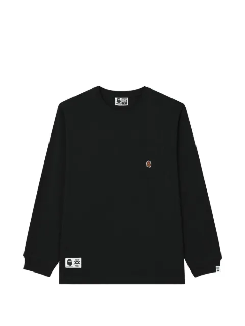 FINGERCROXX logo-patch T-shirt